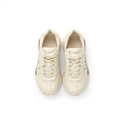 Rhyton Logo Sneakers Ivory