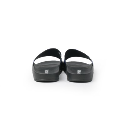 Icon Wings Sliders Sandal Black White