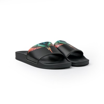 Icon Wings Sliders Sandal Black Multicolor