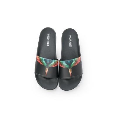 Icon Wings Sliders Sandal Black Multicolor