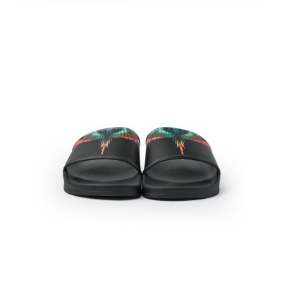 Icon Wings Sliders Sandal Black Multicolor