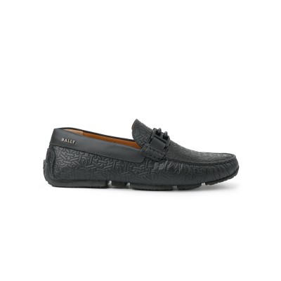 Parsal Loafers Black Monogram