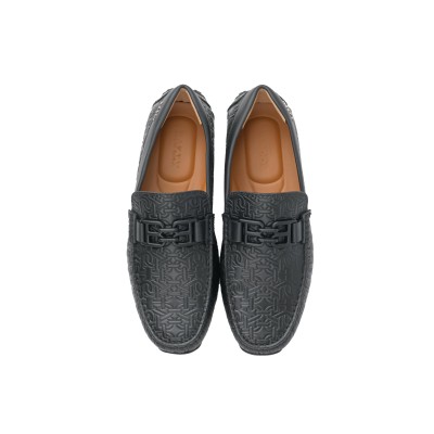 Parsal Loafers Black Monogram