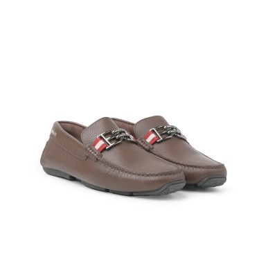 Parsal Loafers Coffee Bovine Grained