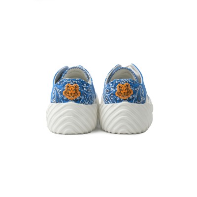 Crest Low Top Sneakers Royal Blue