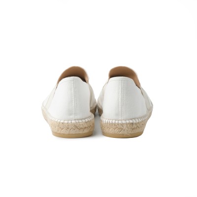 Espadrilles Elastic Tiger White Logo Yellow