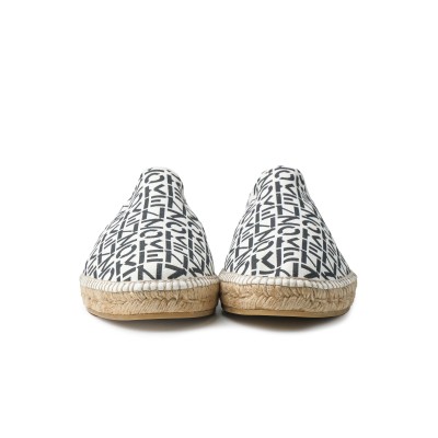 Espadrilles Elastic Monogram Pearl Grey