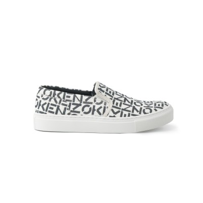 K-Skate Slip On Monogram Pearl Grey