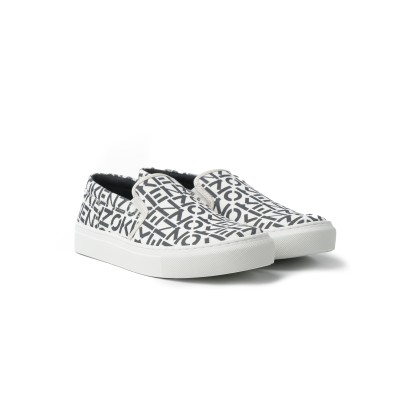 K-Skate Slip On Monogram Pearl Grey