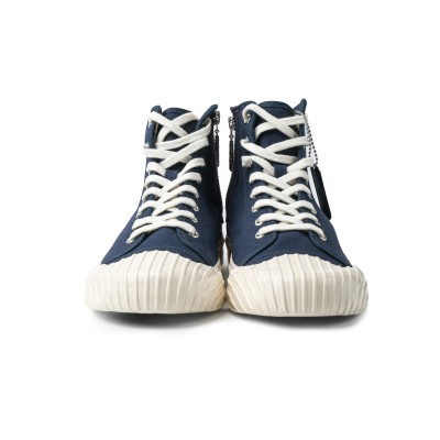 Sneakers High Top Trainers Tiger With Zipper Midnight Blue