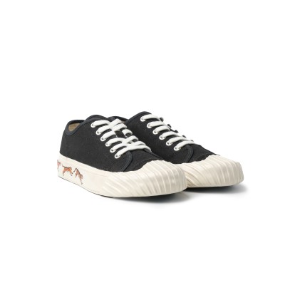 Sneakers Low Top Trainers Tiger Black