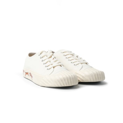 Sneakers Low Top Trainers Tiger White