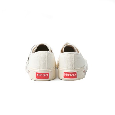 Sneakers Low Top Trainers Tiger White