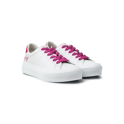 City Sport Low top Sneakers in White/Pink