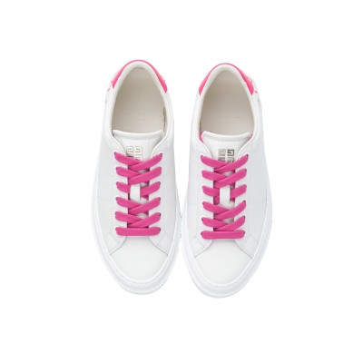 City Sport Low top Sneakers in White/Pink