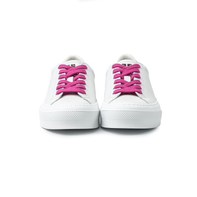 City Sport Low top Sneakers in White/Pink