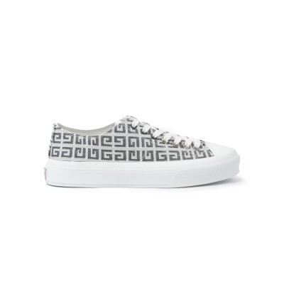 Sneakers City 4G Jacquard White Silver