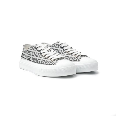 Sneakers City 4G Jacquard White Silver