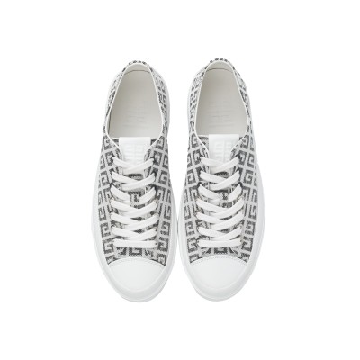 Sneakers City 4G Jacquard White Silver