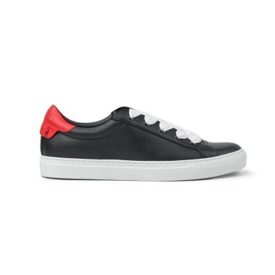 Urban Street Sneakers Black Red Big Rope