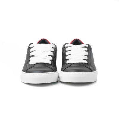 Urban Street Sneakers Black Red Big Rope