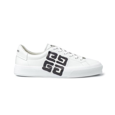 4G Print Sneakers City Sport Leather White