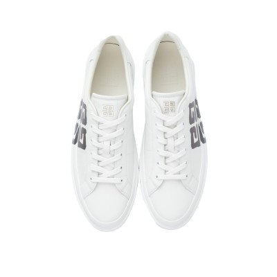 4G Print Sneakers City Sport Leather White