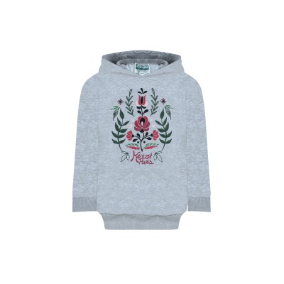 Kids Hoodie Sweatshirt Festive Embroidered