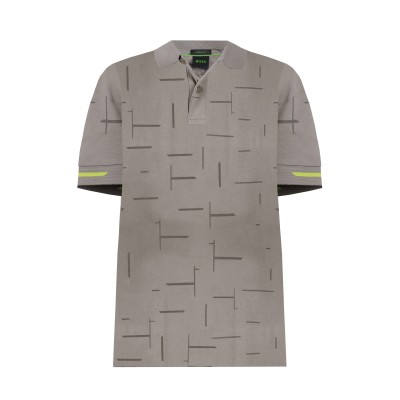 Polo Paddy 2334 Light Pastel Green With Tonal Printed Pattern