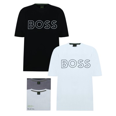 2 Tshirt Pack White And Black With Logo