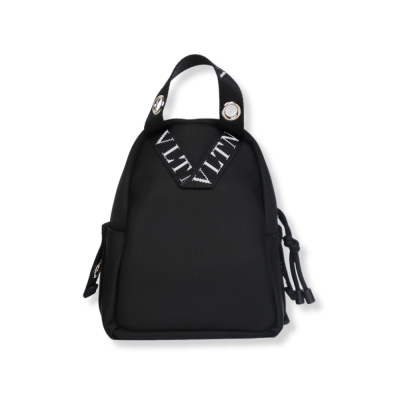 VLTN Mini Nylon Backpack Black