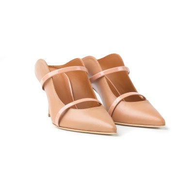 Maureen Heel 7cm Nude Blush Leather