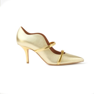 Maureen Pump 7cm Gold Metalic