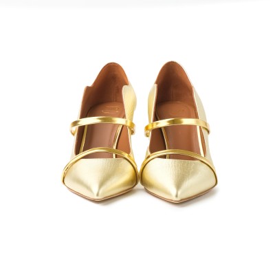 Maureen Pump 7cm Gold Metalic