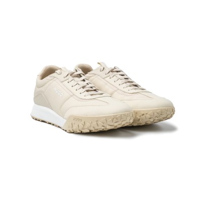 Sneakers Casey Light Beige With Logo