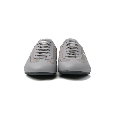 Rusham Low Top Sneakers Pume in Medium Grey Logo Silver