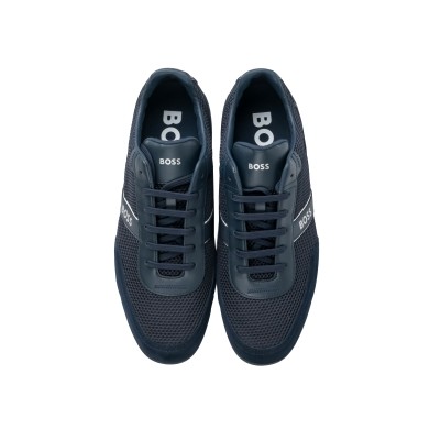 Sneakers Saturn Low Merb in Dark Blue With White Logo