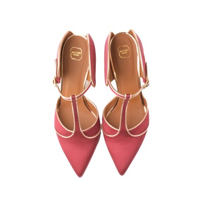 Imogen Heel 7cm Wine Rose Gold