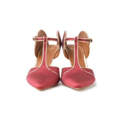 Imogen Heel 7cm Wine Rose Gold