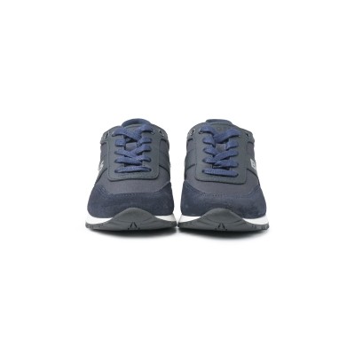 Kids Sneakers Lace Up Trainers Navy