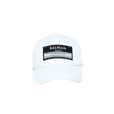 Cap Logo White Unisex And Allsize