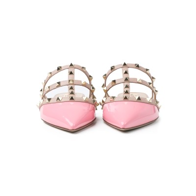 Mules Flat Sandal Candy Rose