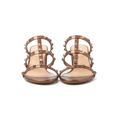 Chunky Sandal In Bronzo