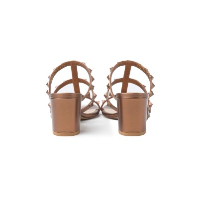 Chunky Sandal In Bronzo