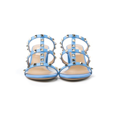 Chunky Sandal In Denim