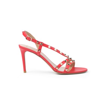 Slingback Sandal 8.5cm Red