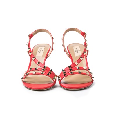 Slingback Sandal 8.5cm Red