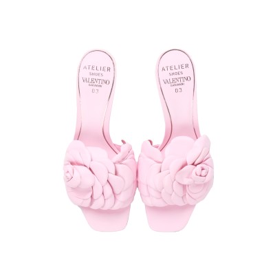 Atelier Rose Edition Kitten Sandal Pink