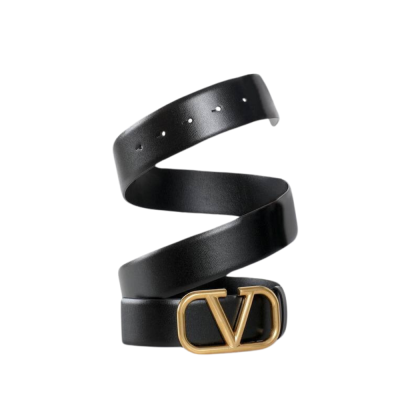 Vlogo Belt 4cm Black GHW