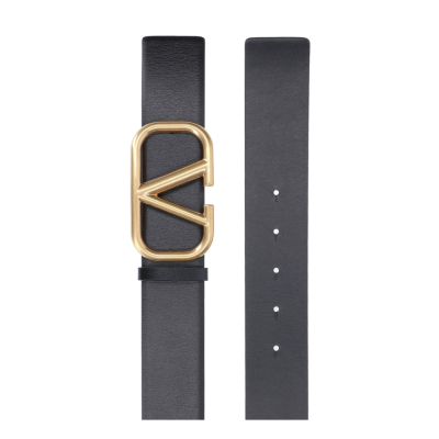 Vlogo Belt 4cm Black GHW